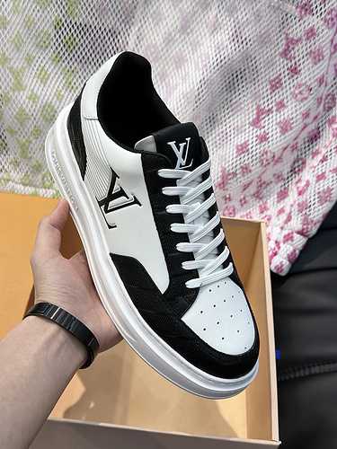 LV Men's Shoe Code: 1013B40 Size: 38-44 (customized to 45)