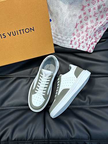 LV Men's Shoe Code: 1013B40 Size: 38-44 (customized to 45)