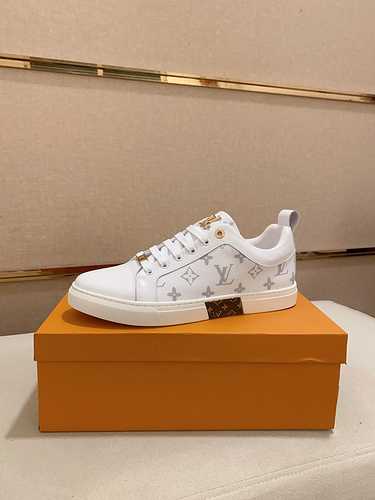 LV Men's Shoe Code: 1007B30 Size: 38-44 (45 customized non return or exchange)