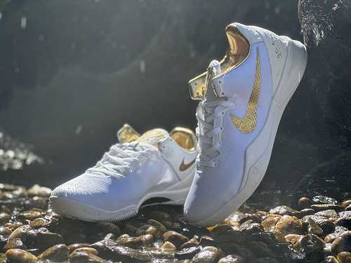 Nike Kobe 8 Protro quotWhite Goldquot Platinum Honor FV6325100