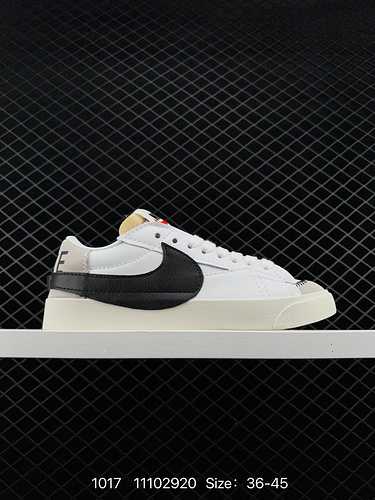 NK Blazer Low 77 Jumbo Trailblazer Hook FJ468386 Rinnova e aggiorna le classiche scarpe blazer Il gr