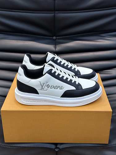 LV Men's Shoe Code: 1013B40 Size: 38-44 (customized to 45)