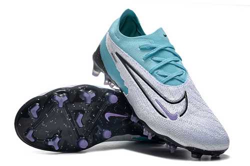 Arrivo Nike Low Top Phantom GX Doppio strato impermeabile Fish Silk Full Knit FG Tacchetto da calcio