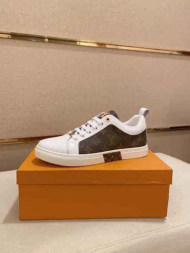 LV Men's Shoe Code: 1007B30 Size: 38-44 (45 customized non return or exchange)