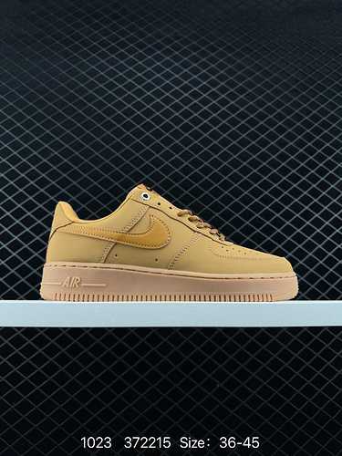 7 Scarpa casual Nike Air Force Low AF Classic Wheat Air Force One Low Top CJ9792 Nike continua a lan