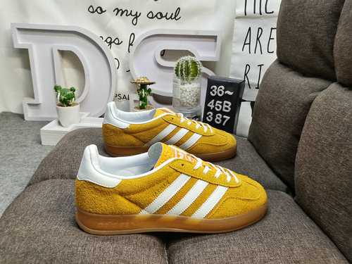 387D qualità aziendale vera mezza taglia adlidas origini Gazelle Indoor scarpe da ginnastica basse l