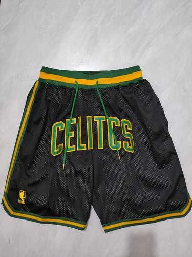 Celtic Black Pocket Soccer Pants