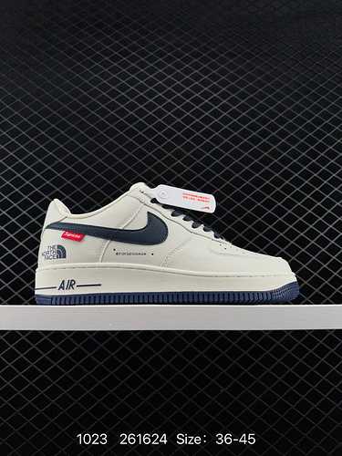 2 autentiche scarpe da ginnastica casual versatili Nike Air Force Low Air Force One basse Le prestaz