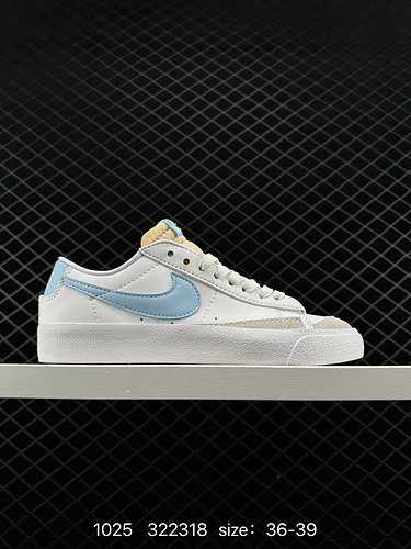 9 Nike Blazer Midamp x27 La scarpa da tavolo sportiva casual versatile 977 VNTG Classic Pioneer Low 