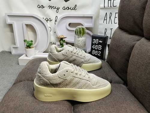 862DAdidasFearOF God Fog x Ad Athletics 86 Lo IE6213 Heavyweight Co branded Scarpe da tavola casual 