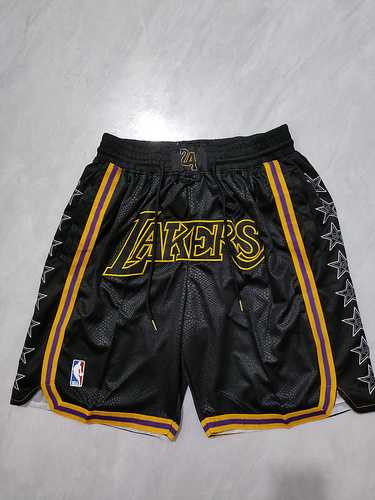 Lakers Snake Pattern Black Pocket Soccer Pants