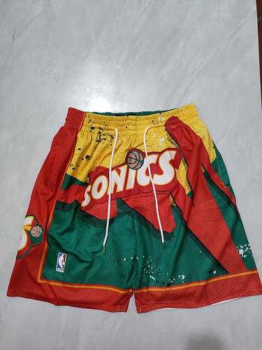 Supersonic Green Red Swing Pocket Soccer Pants