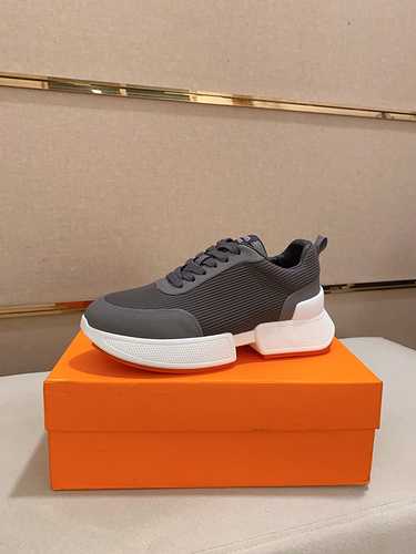 Hermes Men's Shoe Code: 1022B60 Size: 38-44 (Customizable 45)