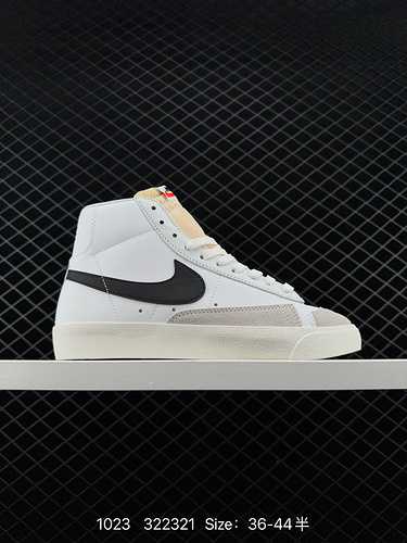 Autentica Nike Blazer Midamp x27 La scarpa da tavolo sportiva casual versatile 977 VNTG Classic Pion