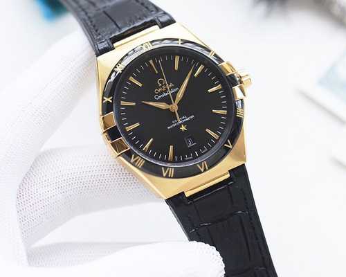 Omega Watch Orologio da uomo abbinato al movimento meccanico originale completamente automatico Cass