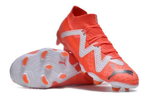 Arrivo Versione con particelle di attrito Puma World Cup All Knitted Impermeabile Mandarin Duck FG S