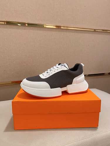 Hermes Men's Shoe Code: 1022B60 Size: 38-44 (Customizable 45)