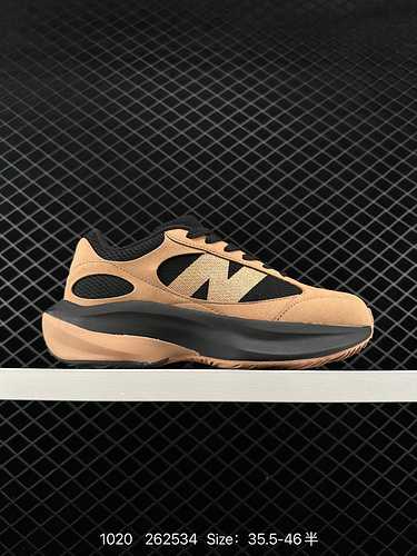 7 New Balance Warped Runner Durable and Breathable Low Top Running Shoes for Men and Women's Gold Ch