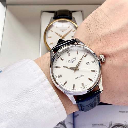 Longines Watch Men's Watch Paired with Original Fully Automatic Mechanical Movement Top Grade 316 Pr