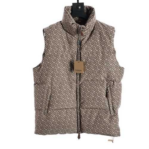 BBR Autunno Inverno Nuovo gilet con cerniera sul collo in piedi