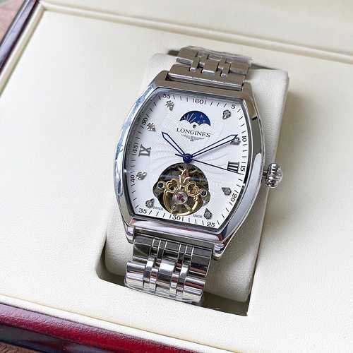Longines watch for men with original fully automatic mechanical movement, top grade 316 precision st