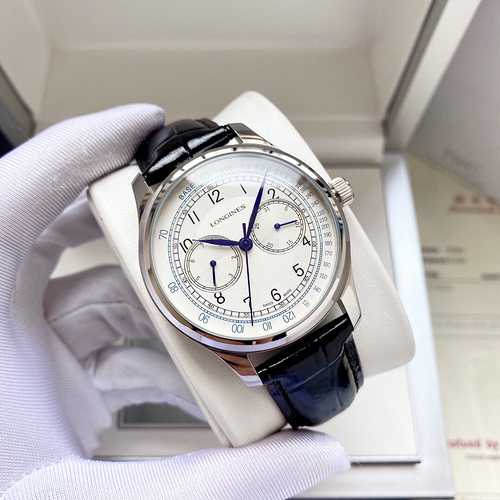 Longines Watch Men's Watch Paired with Original Fully Automatic Mechanical Movement Top Grade 316 Pr