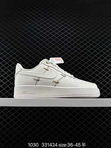 2 Livello aziendale Nike Air Force Low Four Hook Air Force One Scarpe da ginnastica casual versatili