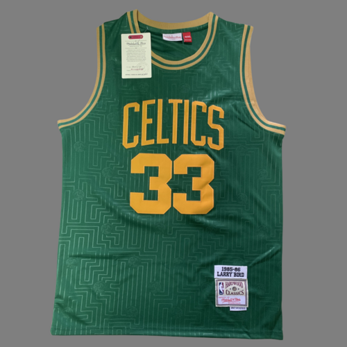 Mitchell&amp; Ness Celtic 33 Bird Rat Year Limited Edition Green