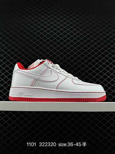 Autentica sneaker casual versatile Nike Air Force Low Air Force One Low top Le prestazioni di ammort