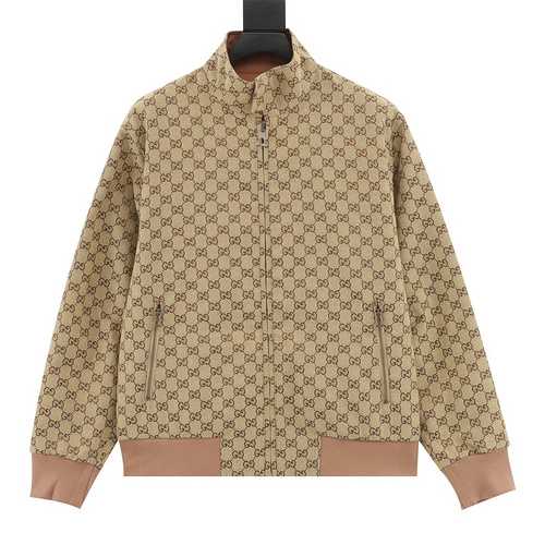 Cappotto giacca con colletto in piedi double face jacquard double face della G Family