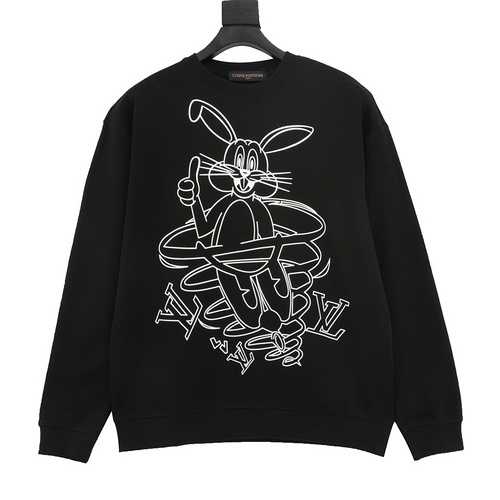 Maglione girocollo stampato 1V Rabbit Year Limited