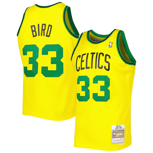 Mitchell&amp; Ness Celtic 33 Bird Vintage Yellow