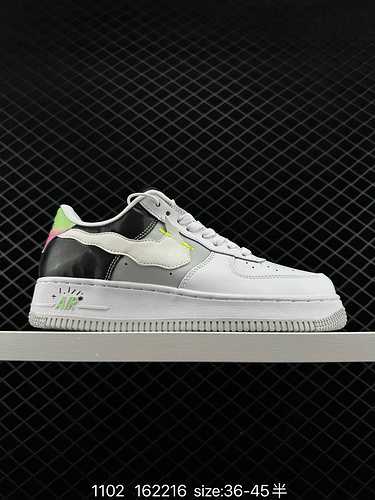 Speciale scarpa da ginnastica casual versatile Nike Air Force Low Air Force One a 8 strati. Le prest