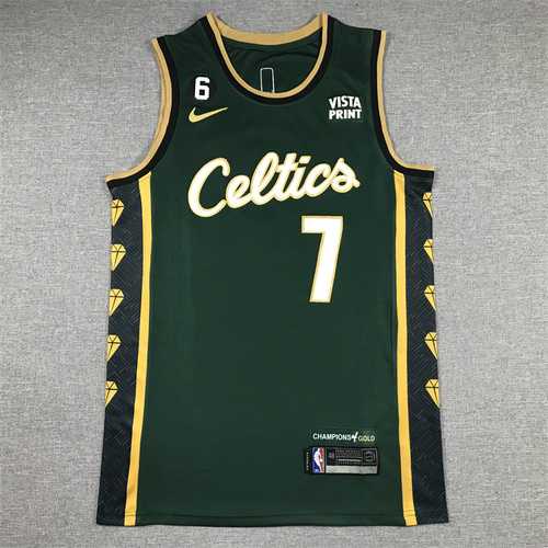 Celtics 7th Jay Brown Season 23 City Edition 6 Green