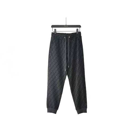 Pantaloni Fen diFendi 23Fw Double F Element AOP Logo Guard