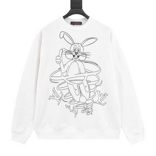 Maglione girocollo stampato 1V Rabbit Year Limited