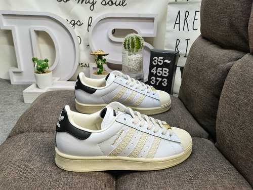 373DAdidas Clover Originals Superstar Shell Head Classico Versatile Scarpe da tavolo sportive casual